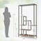 6-tier Tall Plant Stand 71" Metal Indoor Plant Shelf With 10 Hanging Hooks